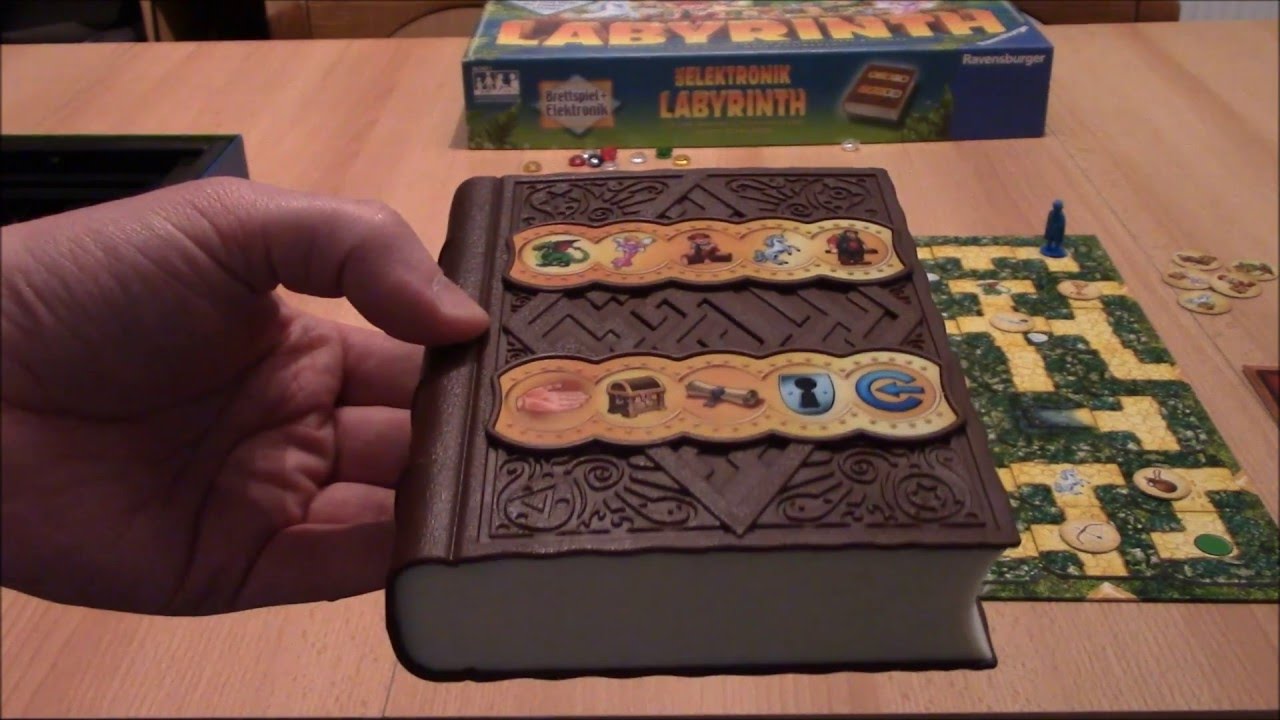 Brettspiel Das elektronik Labyrinth - Überblick und Kurzanleitung - Ravensburger - 2-4 Spieler