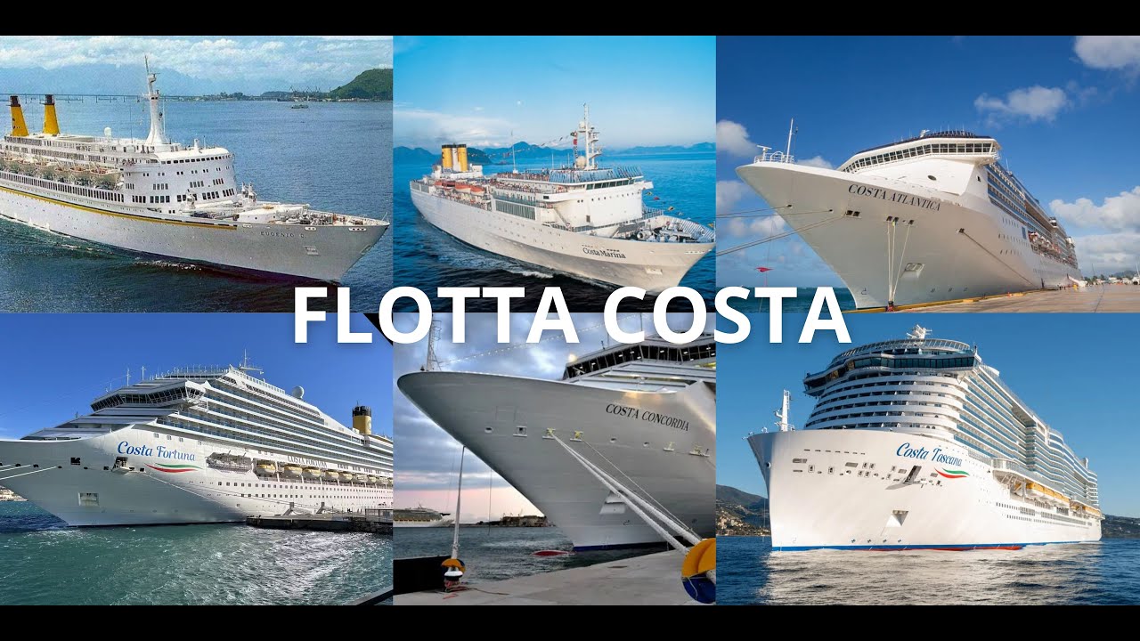 La flotta di Costa Crociere