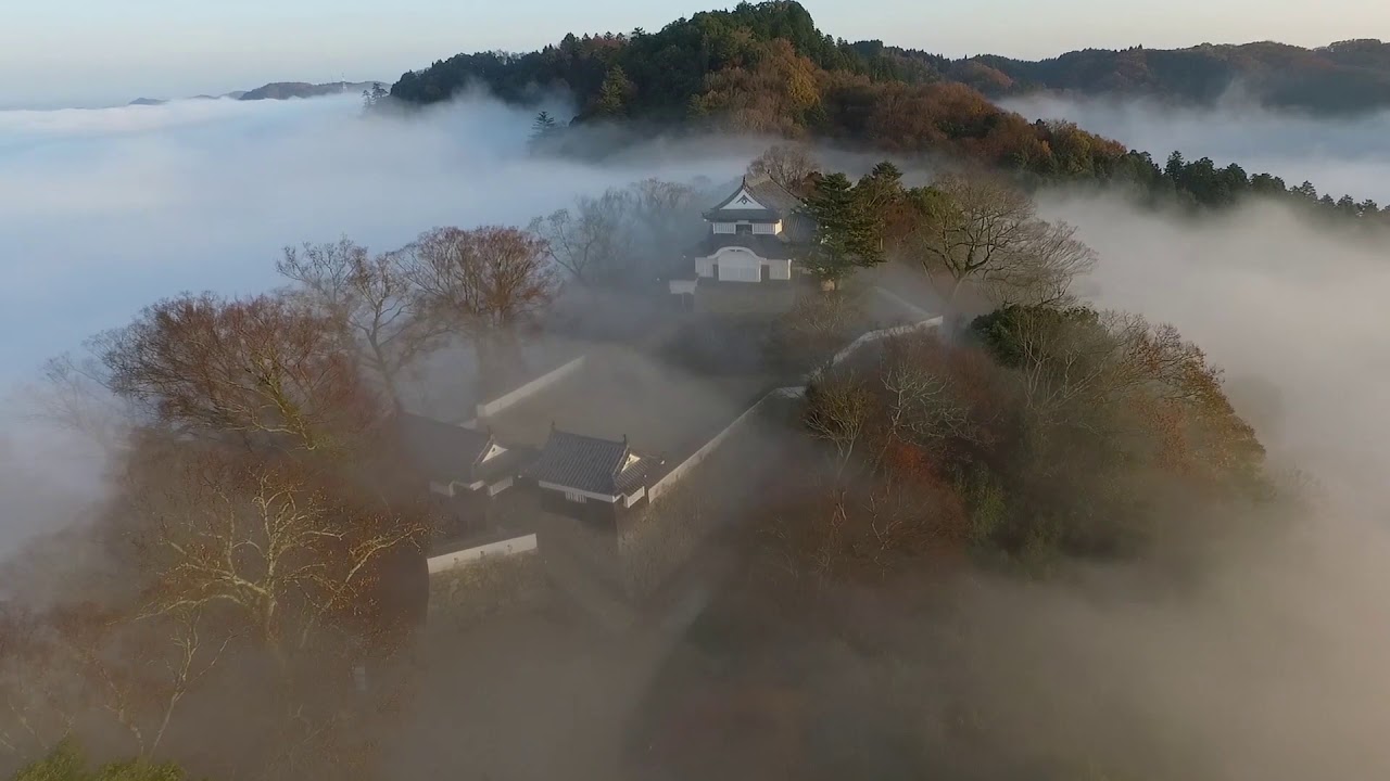 【必見】天空の山城　雲海に浮かぶ天守　備中松山城