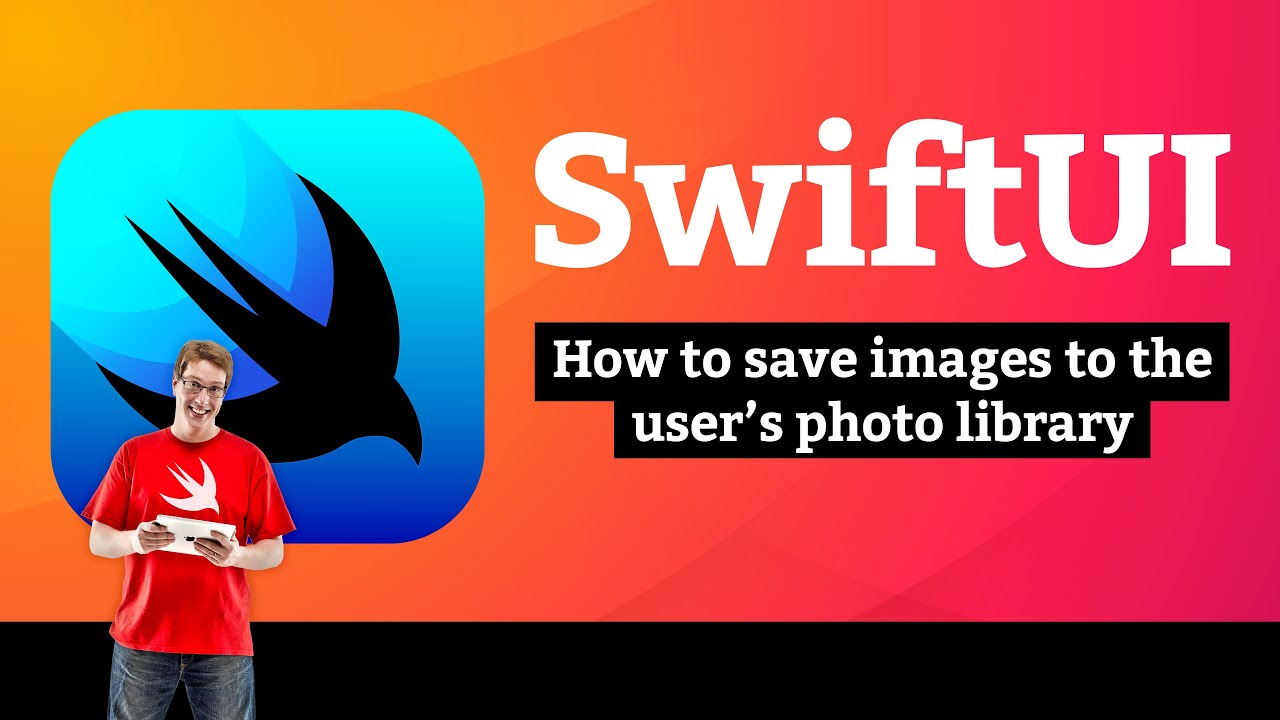 iOS 15: How to save images to the user’s photo library – Instafilter SwiftUI Tutorial 7/12