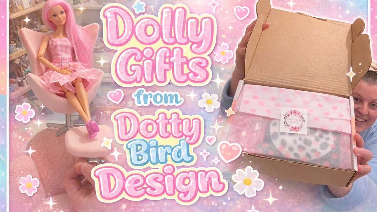 1/6 Doll Gifts from Jan at Dottybirddesign 😊🪑 💕 