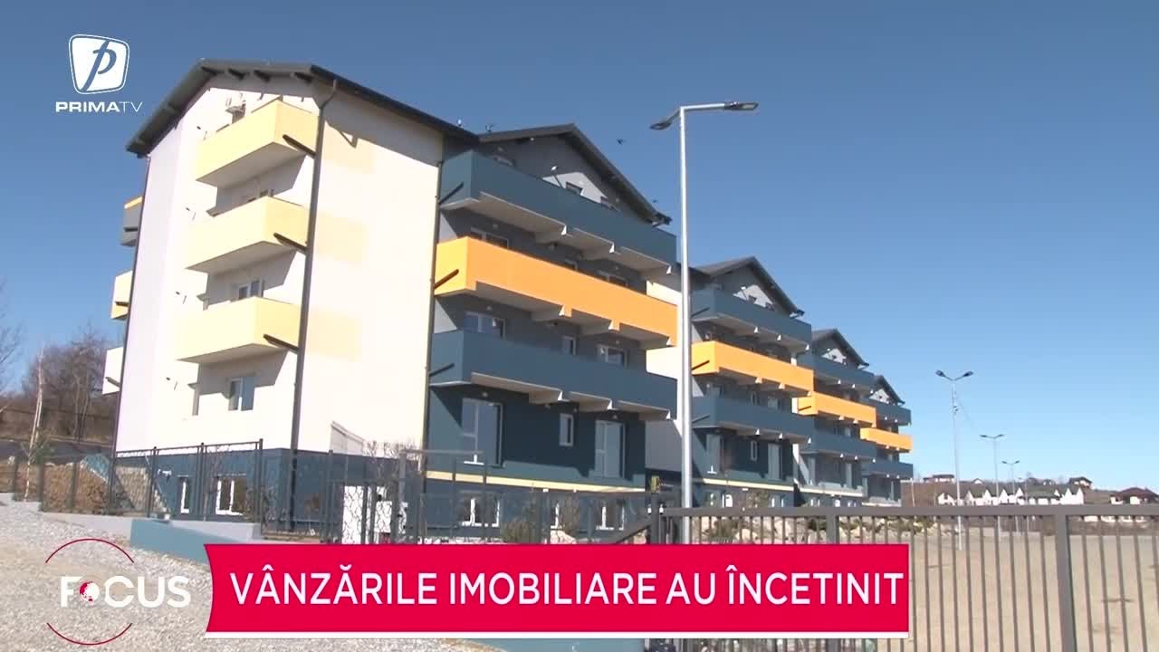 Vânzările imobiliare au încetinit
