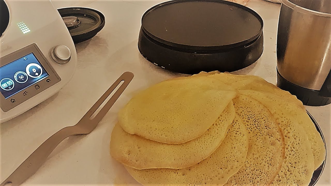 Baghrir inratable au Thermomix (crèpes arabes)