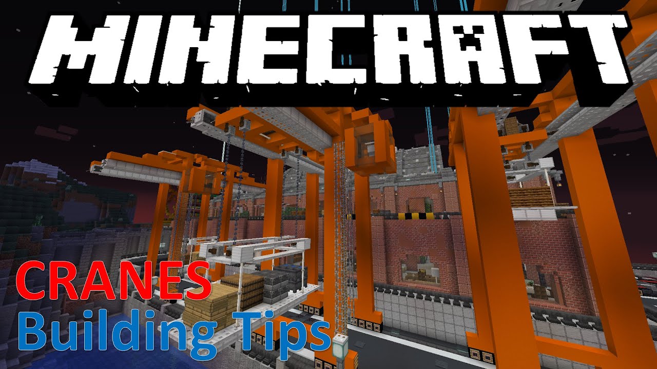 Big Port Crane Tutorial | Minecraft | RTsWorld
