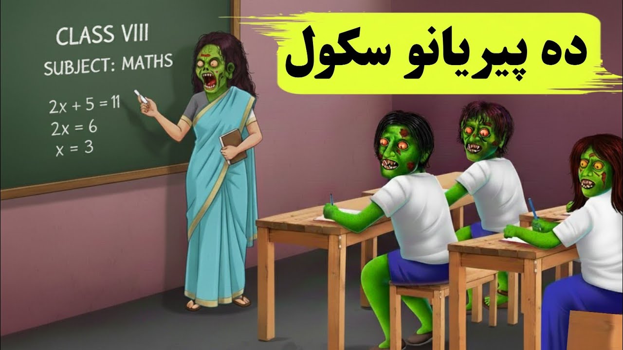 Da churail school | Pashto story | pashto new Story video 2025 | Pak toon