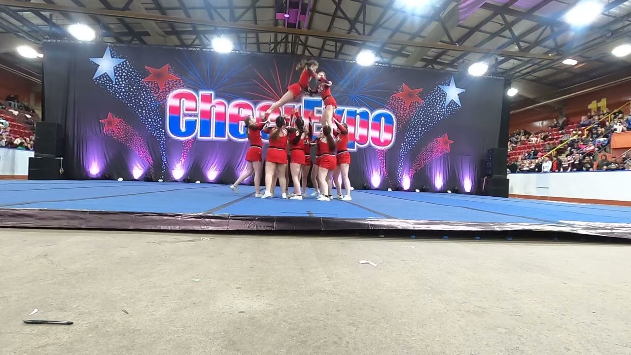 Richmond Cheer Athletics Crimson