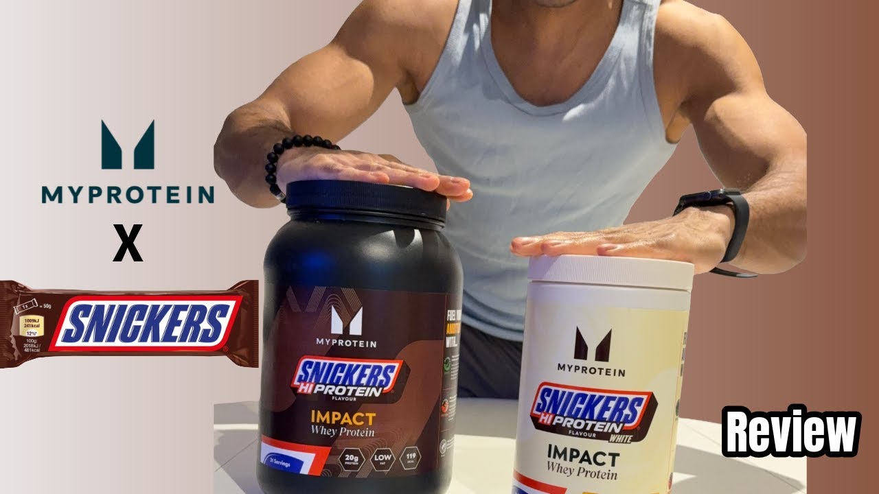 Snickers x MyProtein Review… Original vs White! Which One’s Actually Worth It?