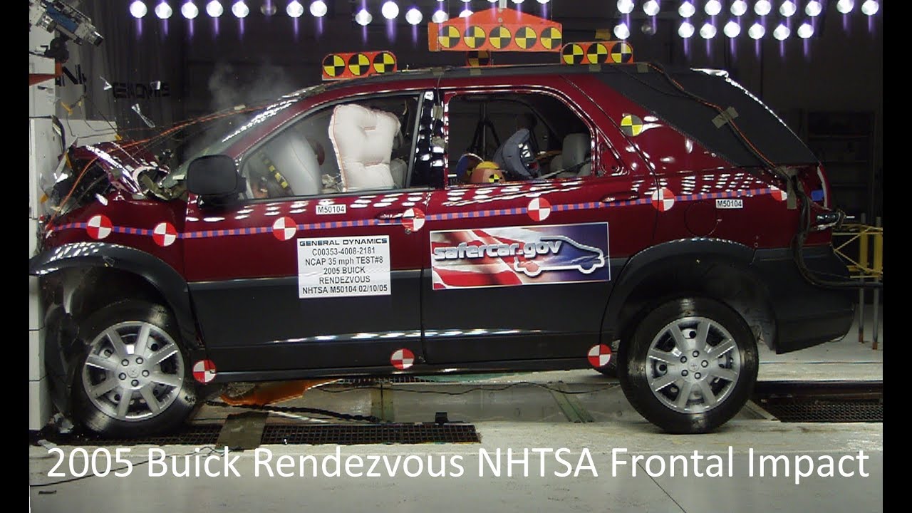 2005-2007 Buick Rendezvous NHTSA Full-Overlap Frontal Crash Test
