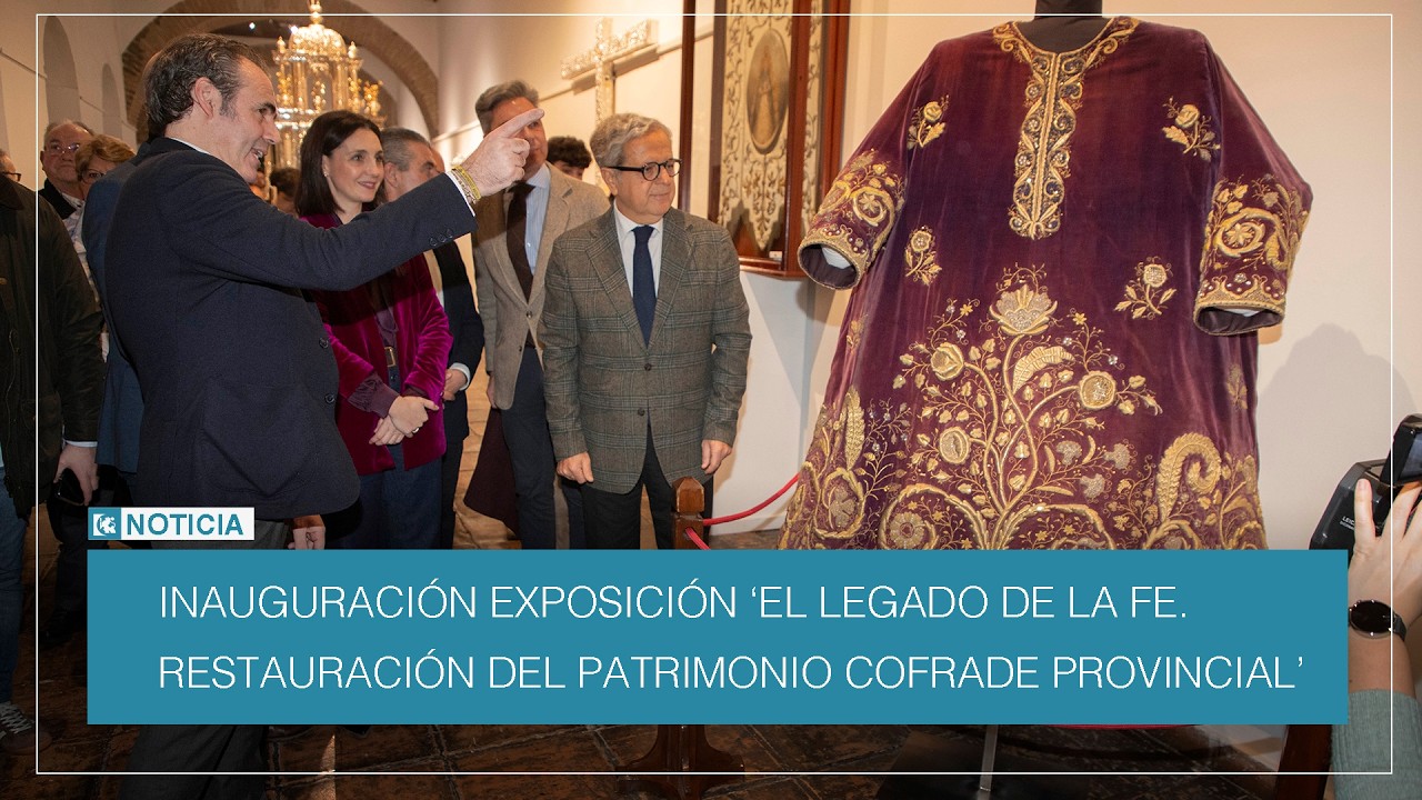 Inauguración de la exposición El legado de la Fe