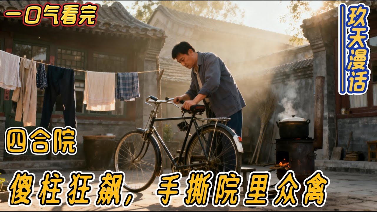 【完结文】何雨柱穿越禽兽四合院成为何雨柱，绑定虐禽逆袭系统，傻柱不傻了四合院里三位大爷连连吃瘪吸血寡妇秦淮茹自食恶果，恶婆婆贾张氏遭惩治，真小人许大茂被欺负#重生 #重生小说 #80年代 #年代#种田