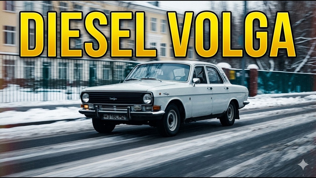 Diesel Volga?! The Peugeot-Powered GAZ-24M Scaldia