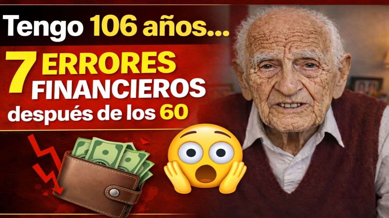 Tengo 106 años… 7 errores financieros después de los 60