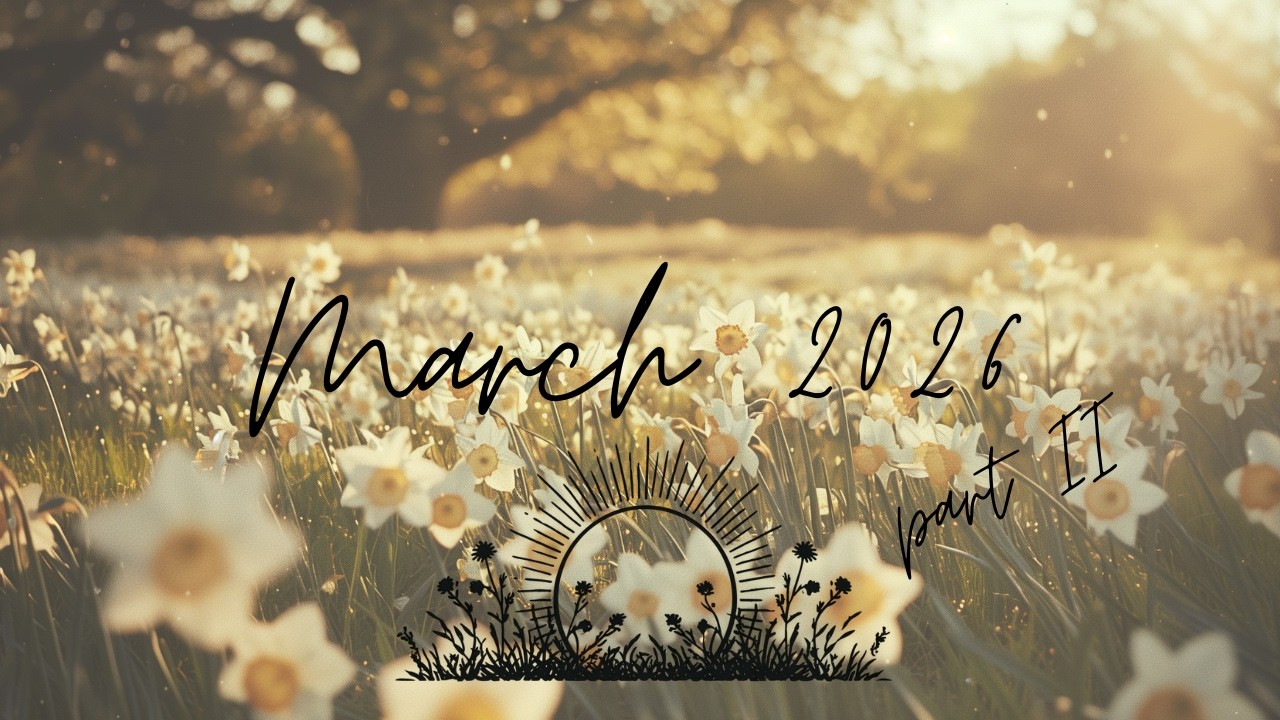 March 2026 Part II 🌿 | 2h Indie Pop/Folk Music for Soft Spring Days & Quiet Renewal