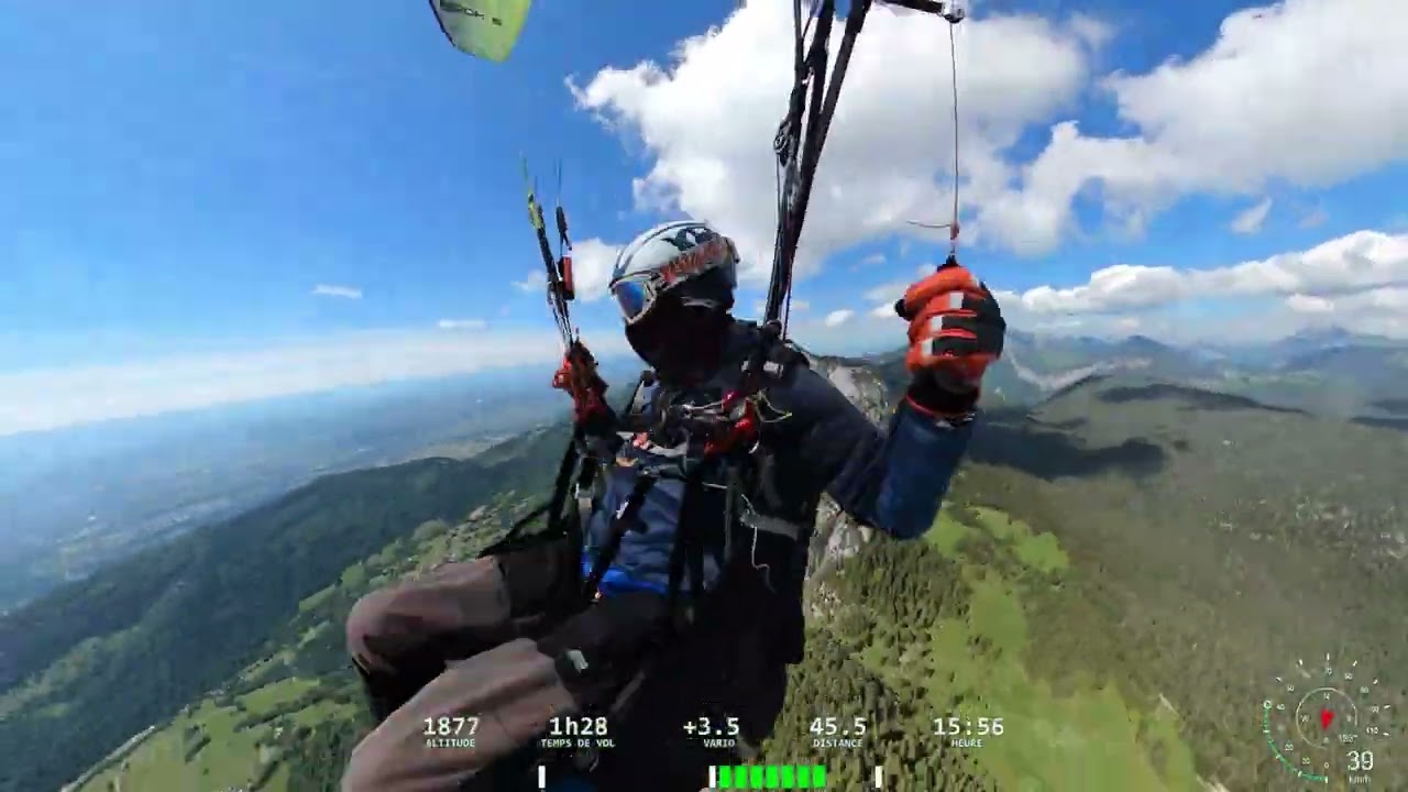 Vol #281 - Planfait - Tour du bocal, 4h de vol, triangle 50 km