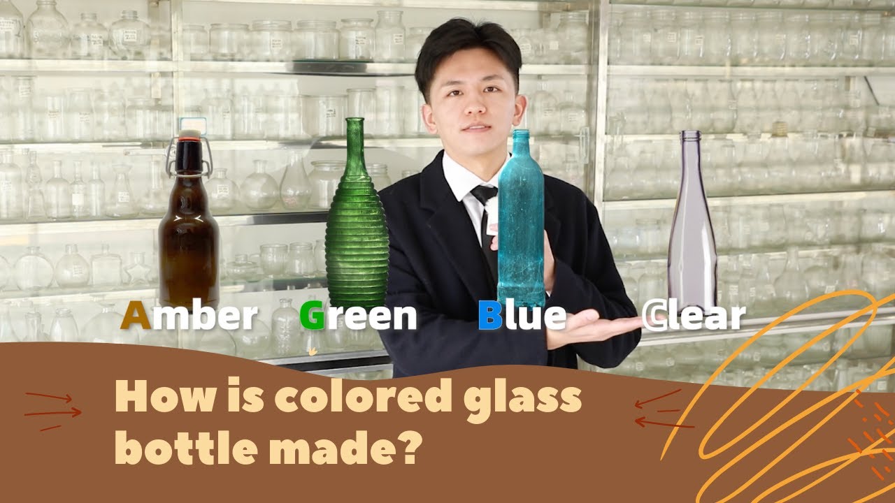 How is colored glass bottle made? - An explanation of 2 ways of coloring