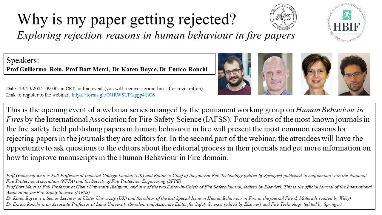 HBiF IAFSS W1 - Why is my paper getting rejected?
