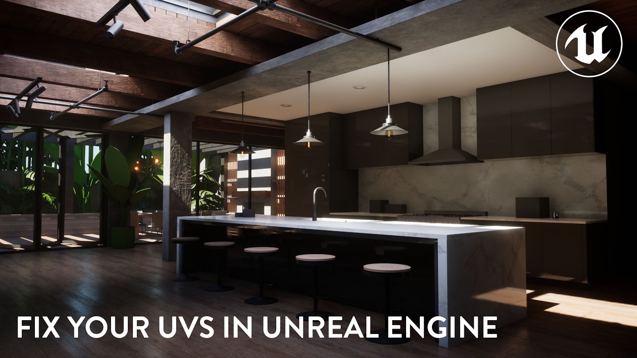 Быстро исправляйте UV-координаты ваших моделей в Unreal Engine — инструмент редактирования UV-коо...