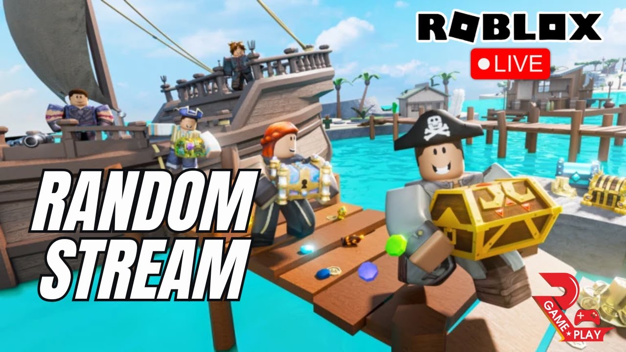 KITA JADI BAJAK LAUT DI ROBLOX - ROBLOX RANDOM STREAM