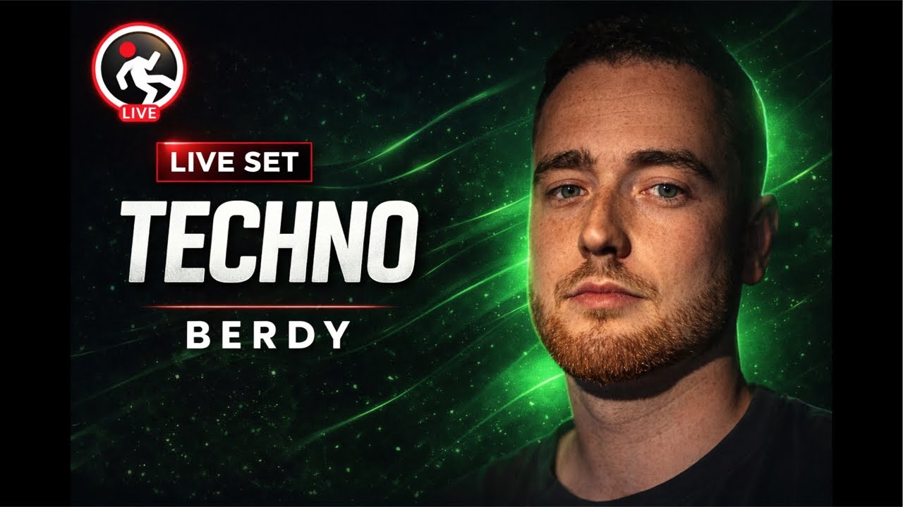 BERDY — Techno Live Set | Upcoming Livestream