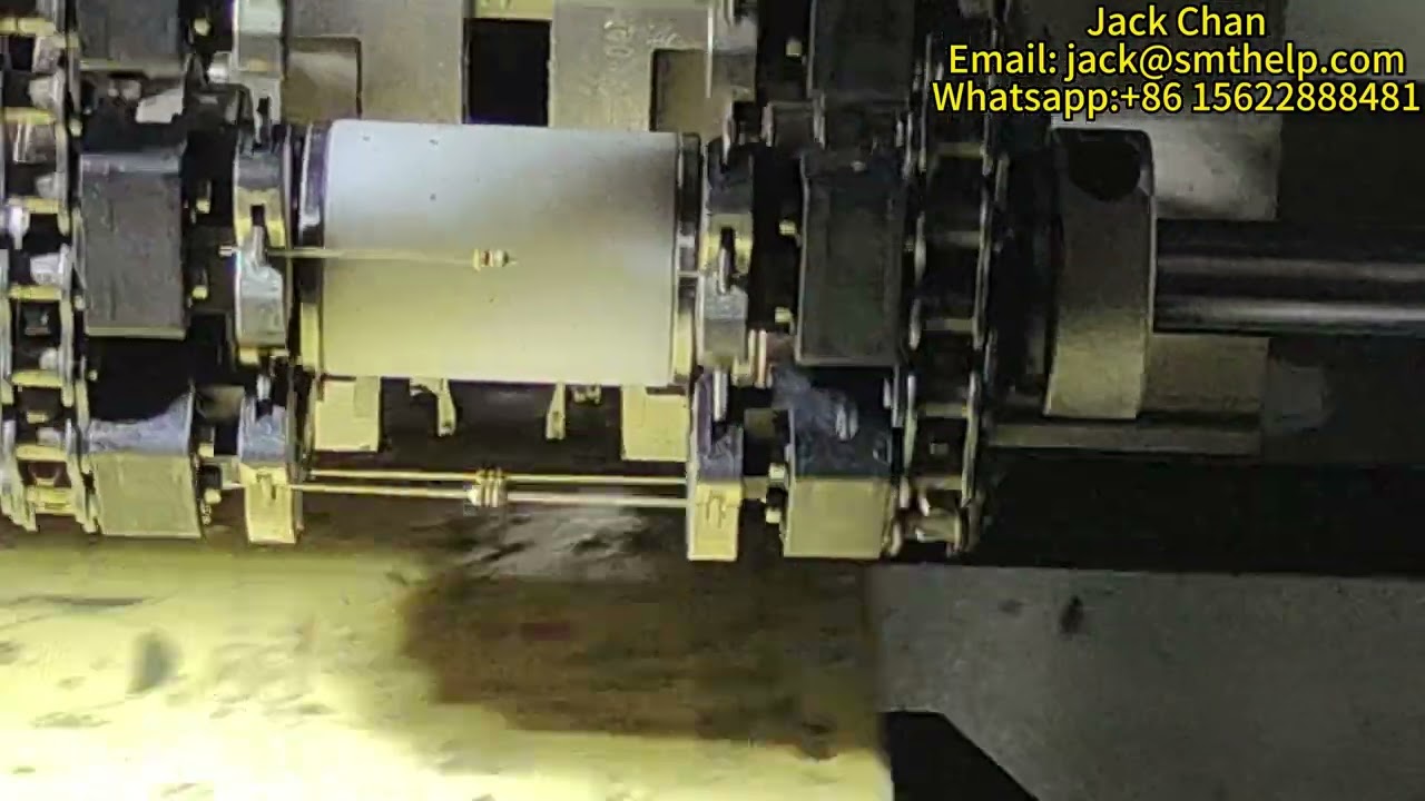 How to insert axial component in axial machine