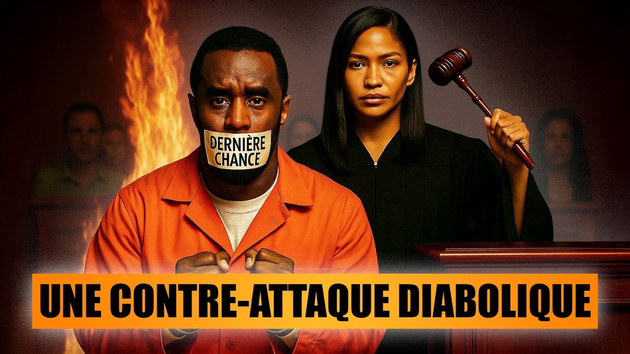 PROCES DIDDY :  LA CONTRE-ATTAQUE DIABOLIQUE POUR EVITER LA PRISON A VIE. ( Un show NETFLIX)  ⚖️