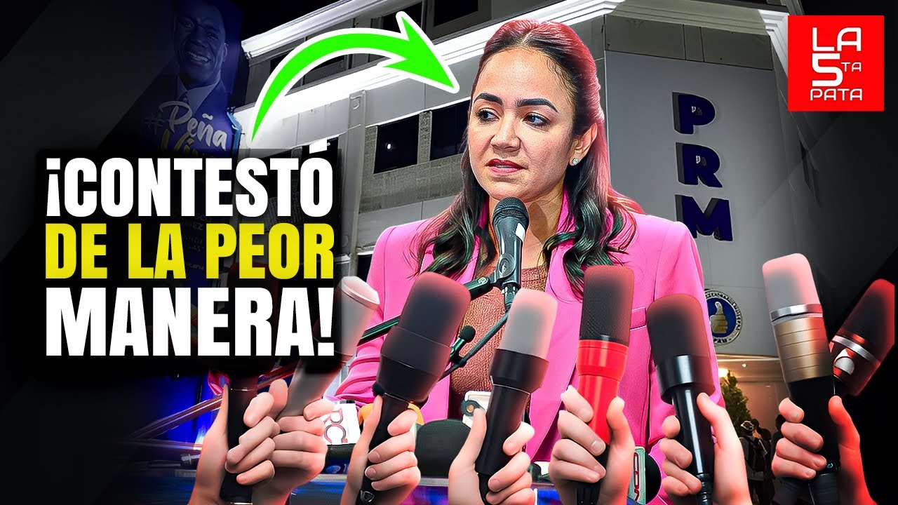 &iexcl;Sorprenden a Faride Raful con Pregunta que No Esperaba Sobre el Dinero del PRM!
