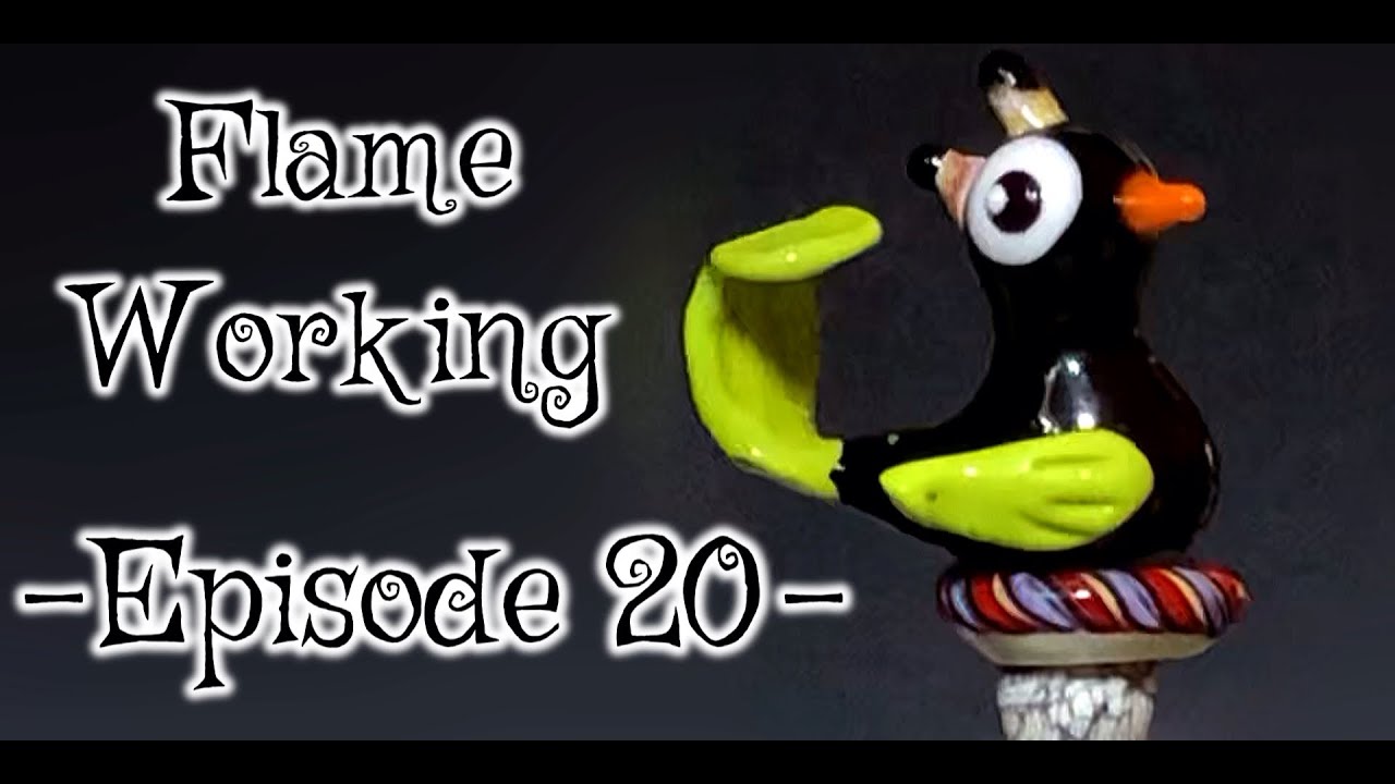 Episode 20 - Bird and Pedestal - Sculptural Lampworking - Demo