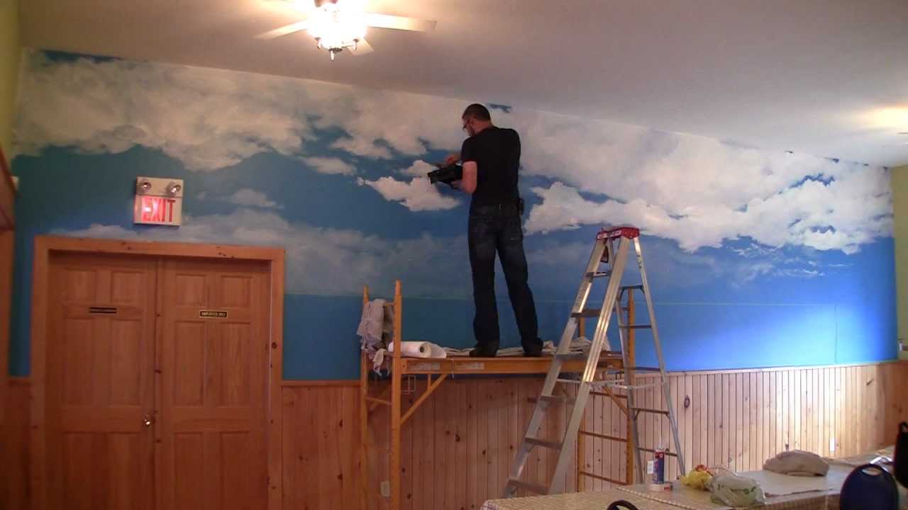 Time lapse Mural at Parlee Beach Motel