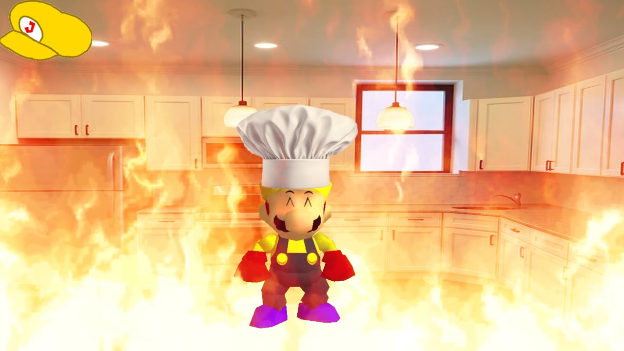 Sm64 bloopers cortos:el canal de cocina de Julian