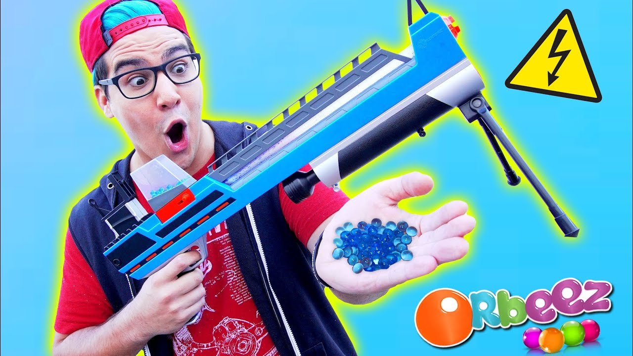 O NOVO BRINQUEDO QUE ATIRA ORBEEZ ( SUPER RARO! )