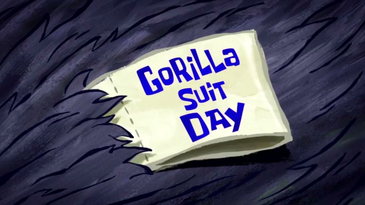 Gorilla Suit Day (Different Music)