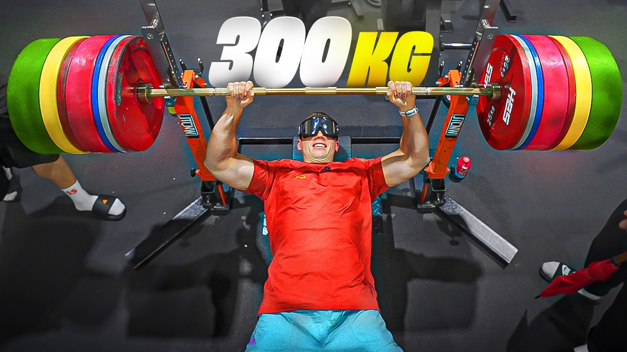 WYCISKAMY NA ŁAWIE NA ŚLEPO! *300 KG!*