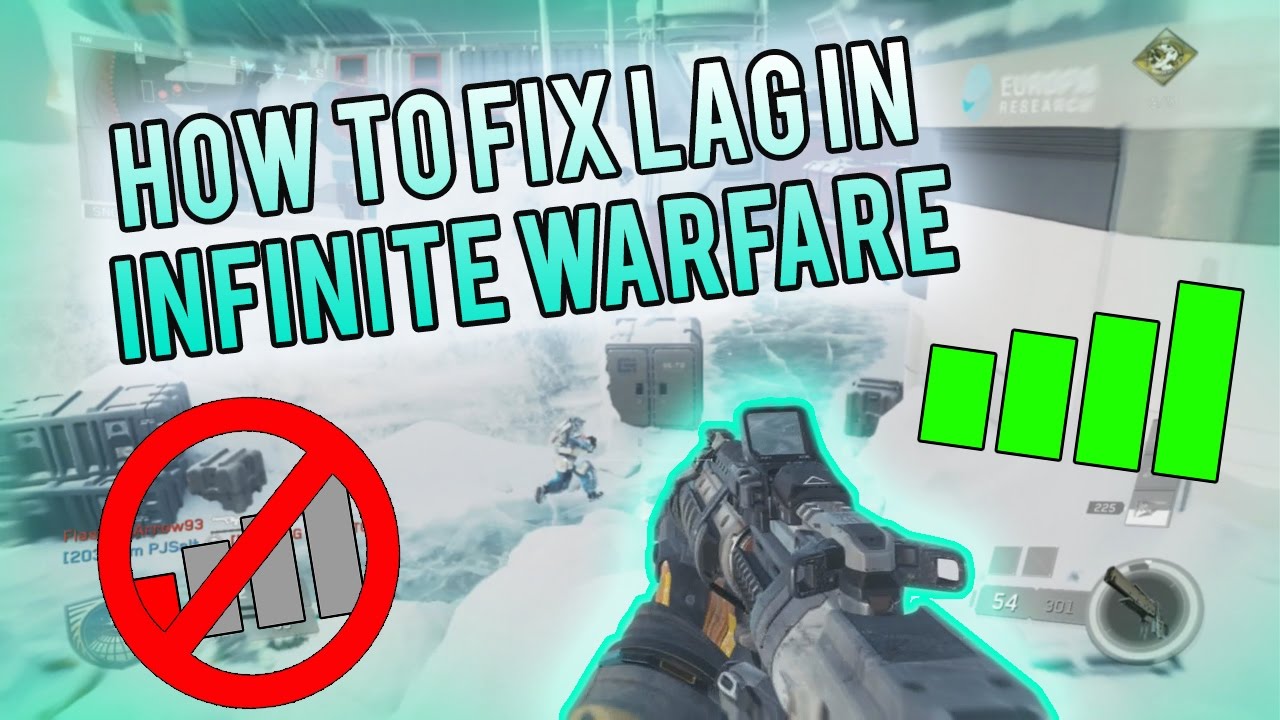 How To Fix Lag In Call Of Duty: Infinite Warfare!