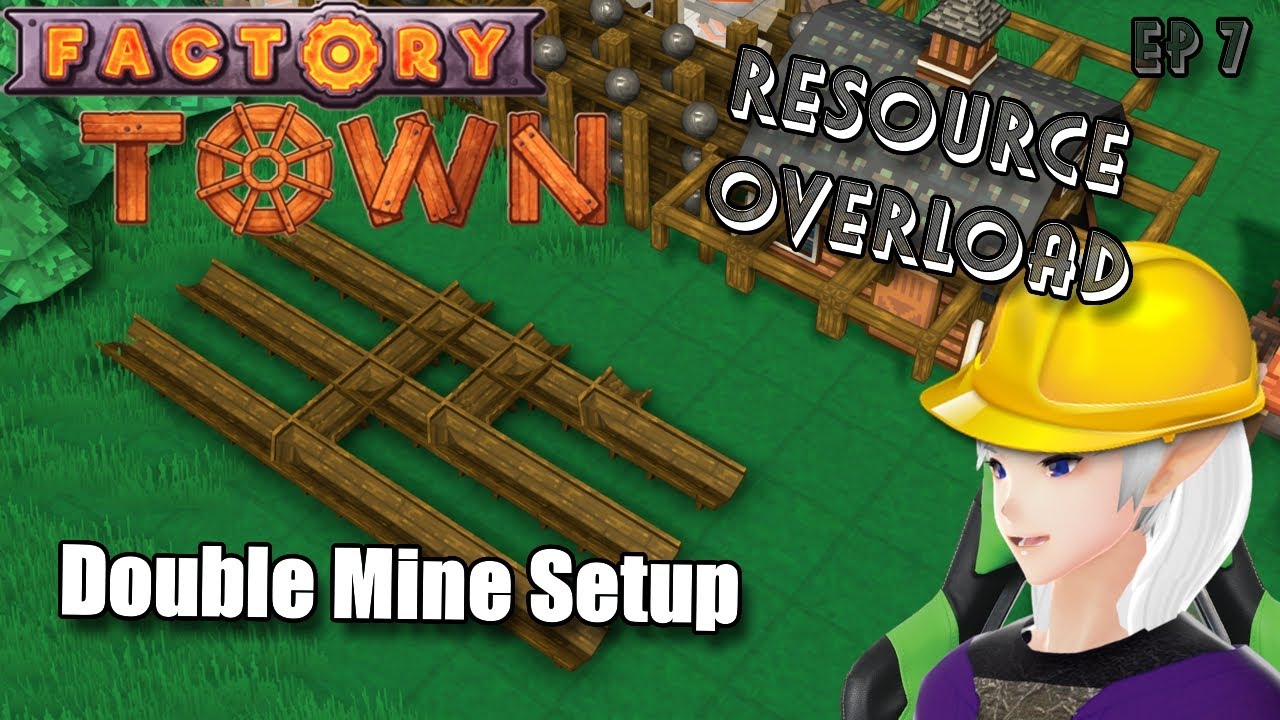 Factory Town - Resource Overload! - The ol' double mine layout