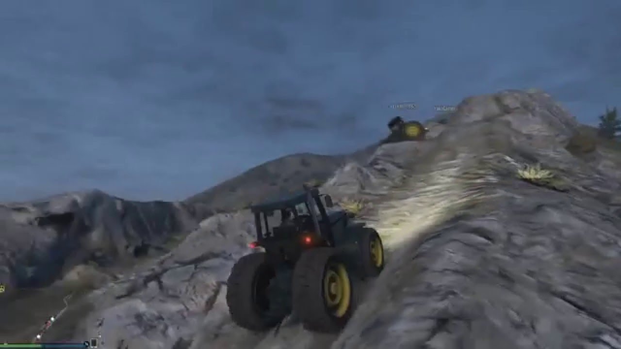 GTA 5 ONLINE traqtorebit mtis dabyroba da pantoebit magaziebis zarcva