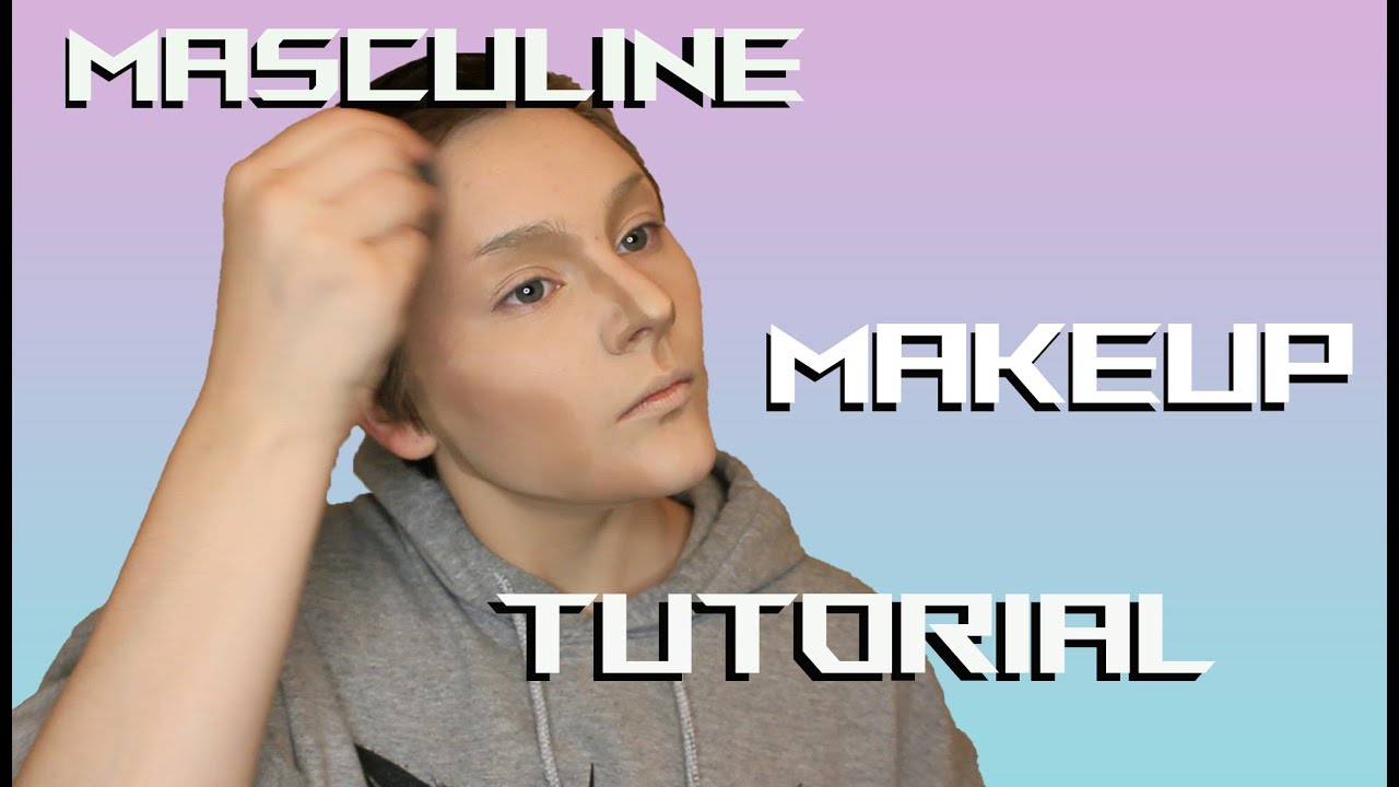 Masculine Makeup Tutorial - Cosplay, Drag, Halloween, etc.