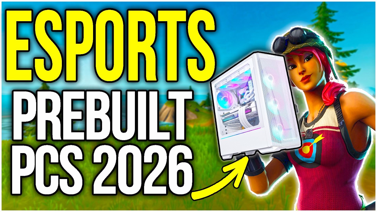 Топ-5 лучших готовых игровых ПК для киберспорта 2026 года! [Fortnite, CS 2, Valorant и другие] 🔫