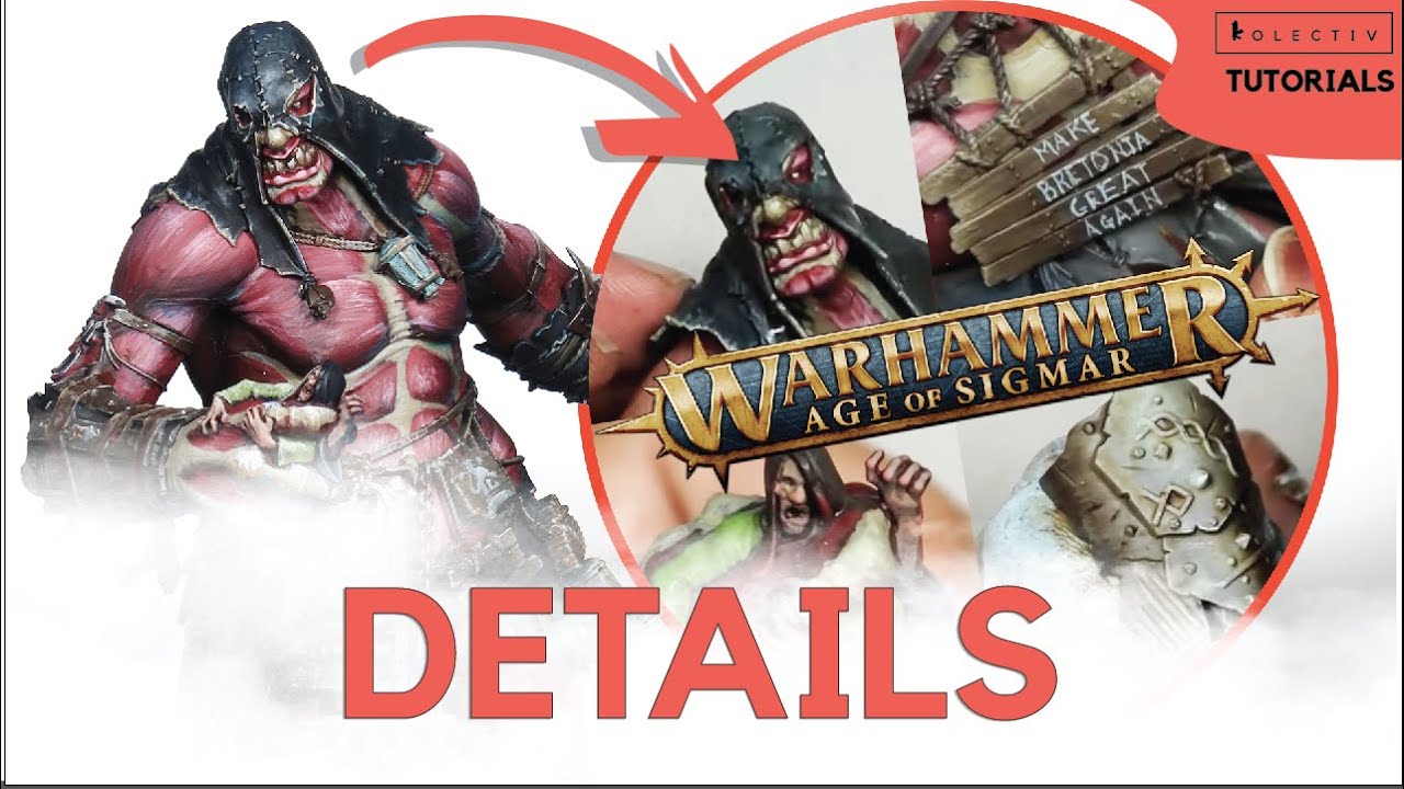 Painting Attack on Titan Mega Gargant Details
