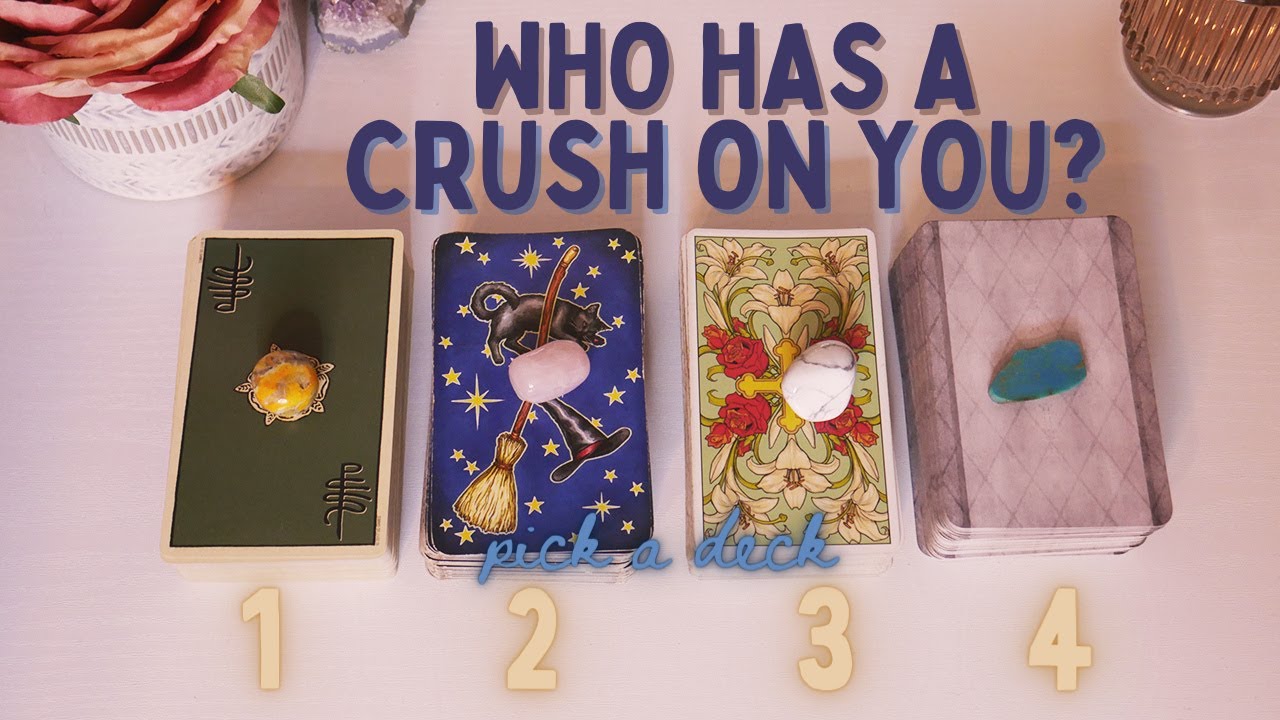 🔮 WHO HAS A CRUSH ON YOU? 😍 | PICK A CARD | Timeless Love Tarot Reading with Charms!