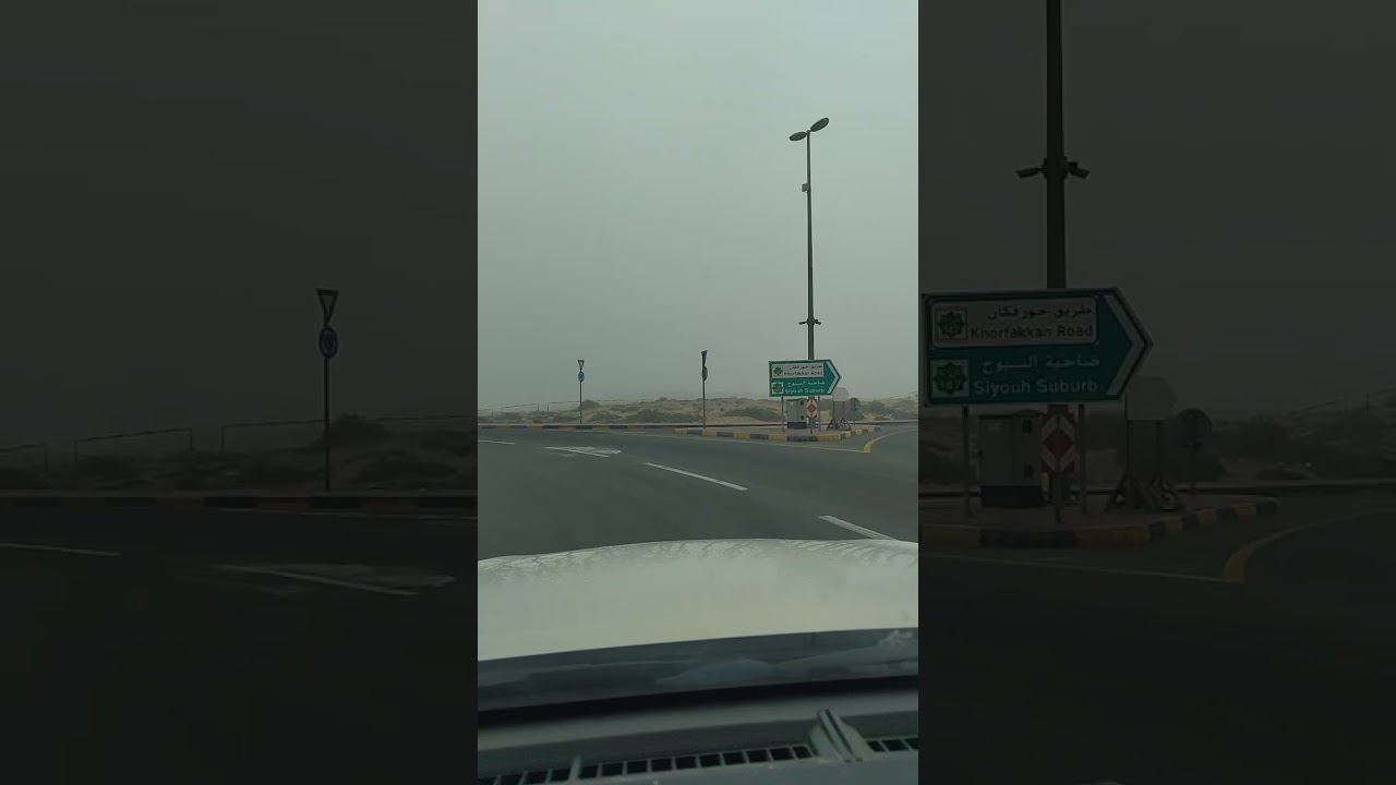 Drive through the fog