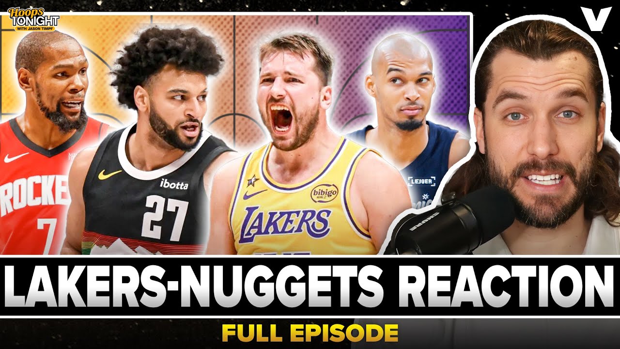Lakers-Nuggets Reaction: Luka Doncic OUTDUELS Jamal Murray + Durant's Rockets beat Wemby's Spurs