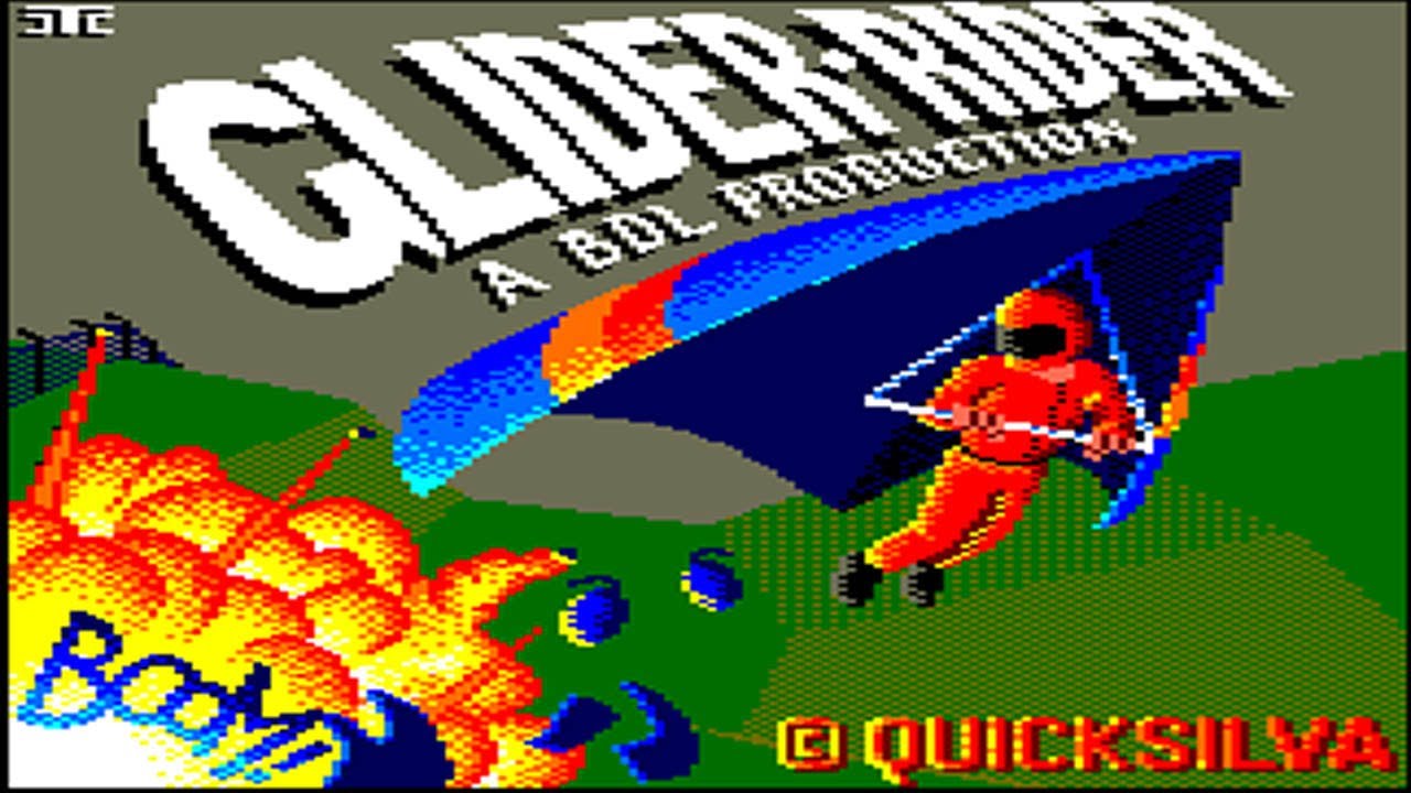 [Amstrad CPC] Glider Rider - Longplay