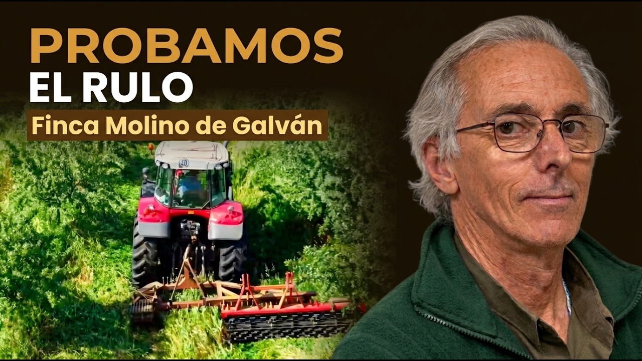 Probamos Rulo Regenerativo para el Manejo de la Cubierta