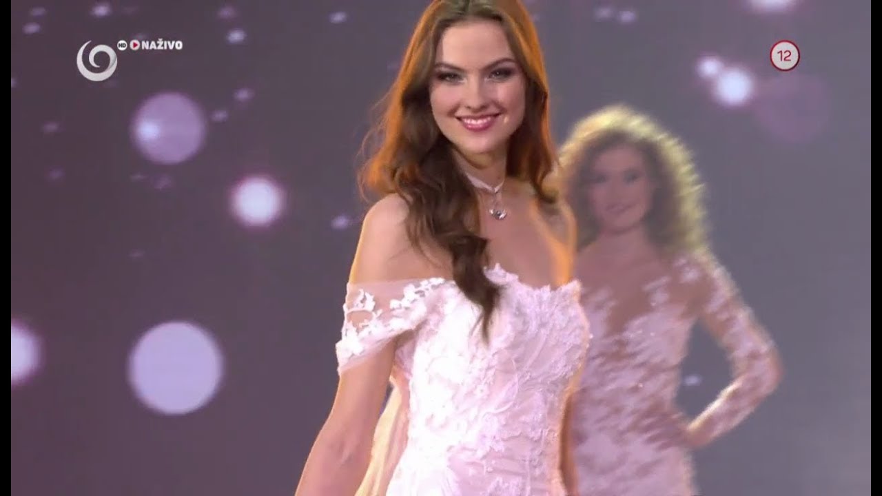 Promenáda v svadobných šatách (MISS SLOVENSKO 2018)