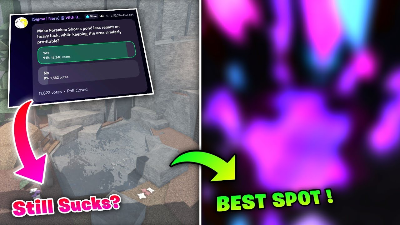 The Best Money Spot in Fisch After the Update (Balancing)