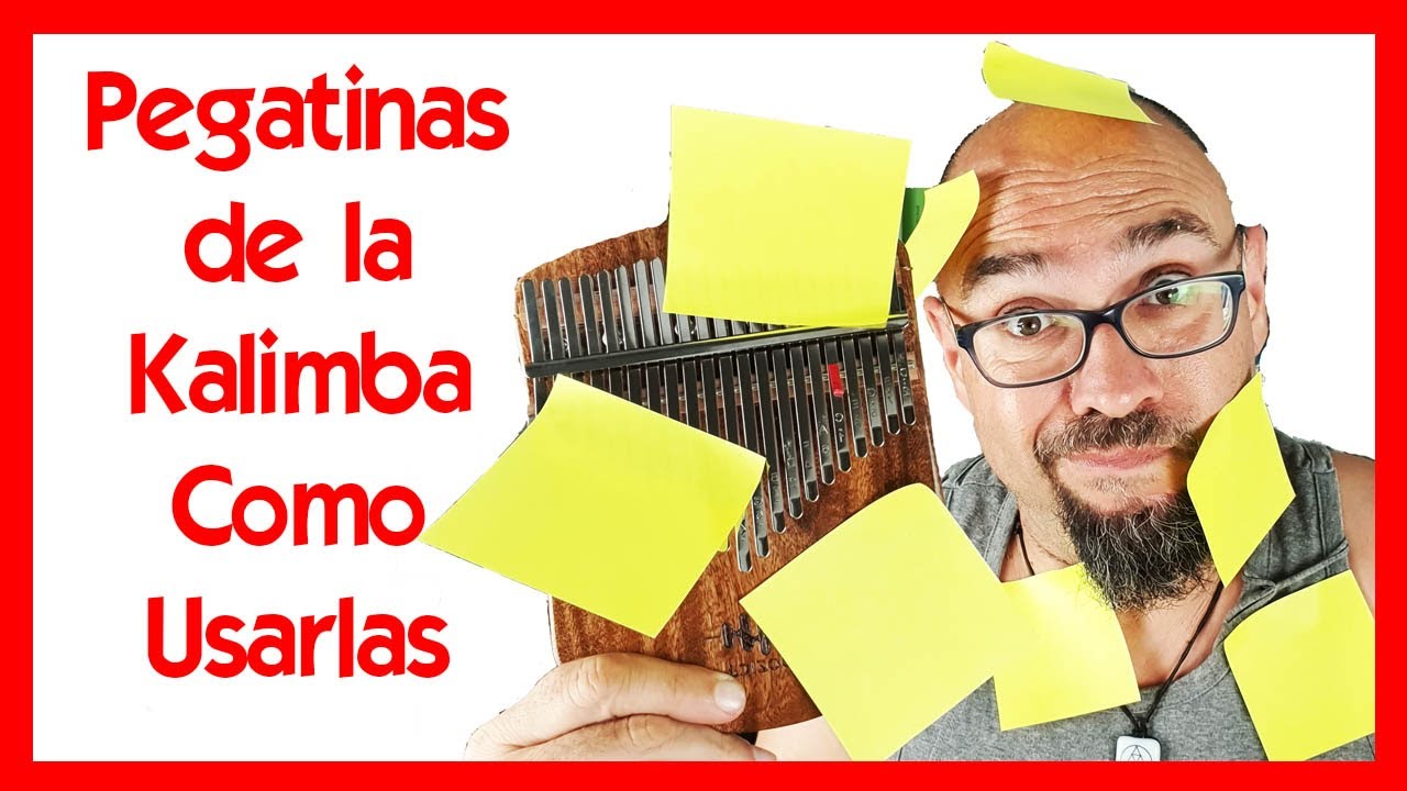 Tutorial de Kalimba - Cómo usar los Adhesivos Bien