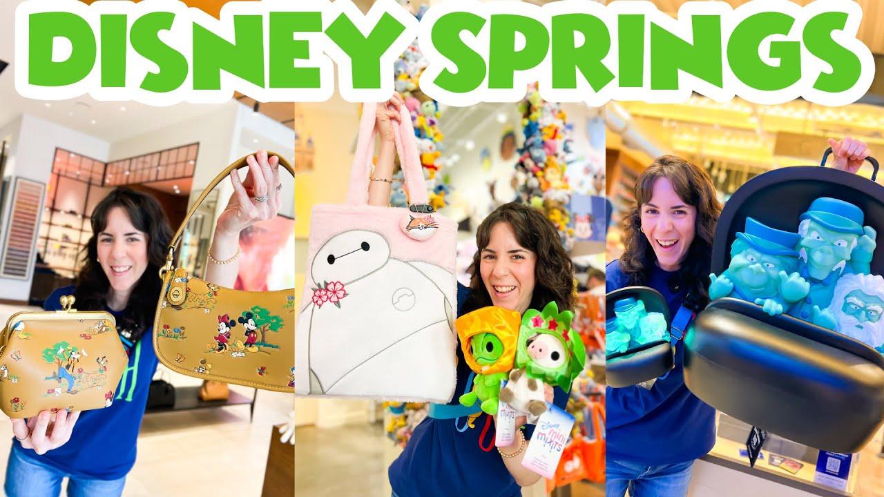 DISNEY SPRINGS New Merch Search! August 2025 | Walt Disney World | Disney Parks
