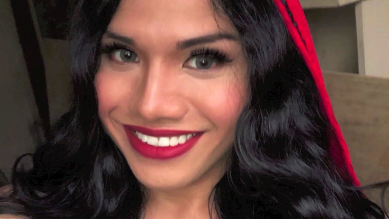 Boy to Girl Little Red Riding Hood - Halloween 2019