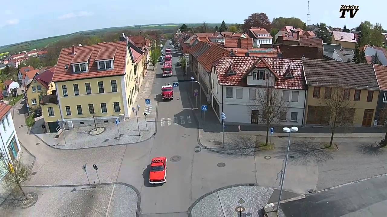 Eine Fahrt mit der Freiwillige Feuerwehr Ebeleben