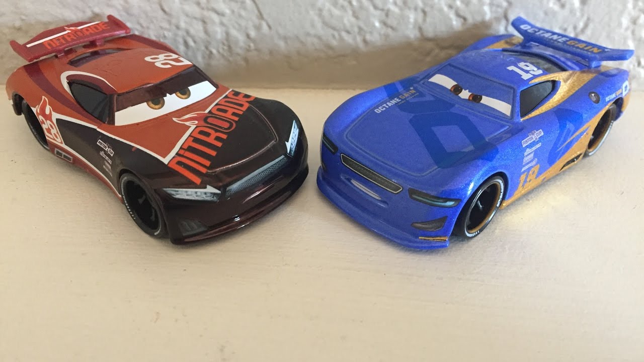 Mattel Pixar Cars 3 Daniel Swervez & Tim Treadless Die-casts
